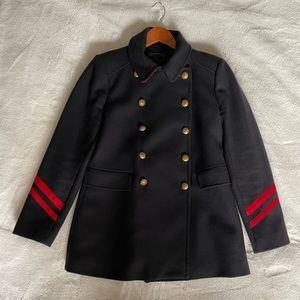 Zara Women Large wool blend coat